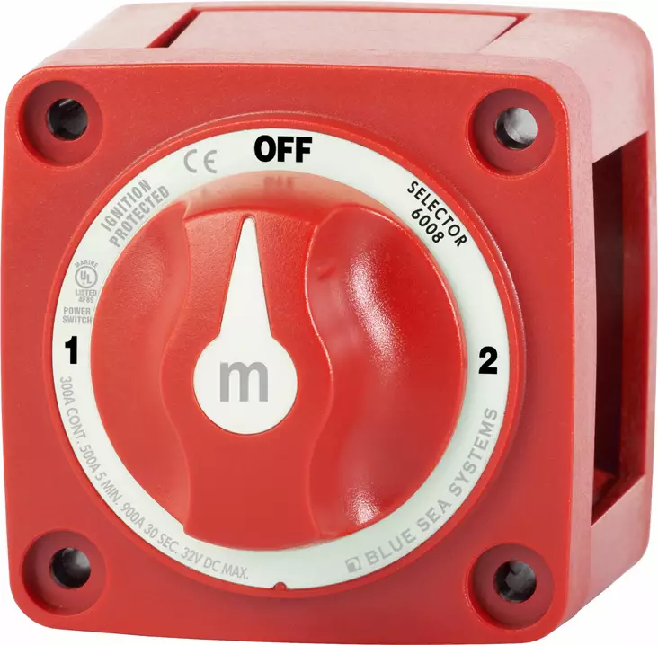 Blue Sea Battery Mounth Switches 3-Position - Batteri och elektriska tillbehör - 632085060084 - 1