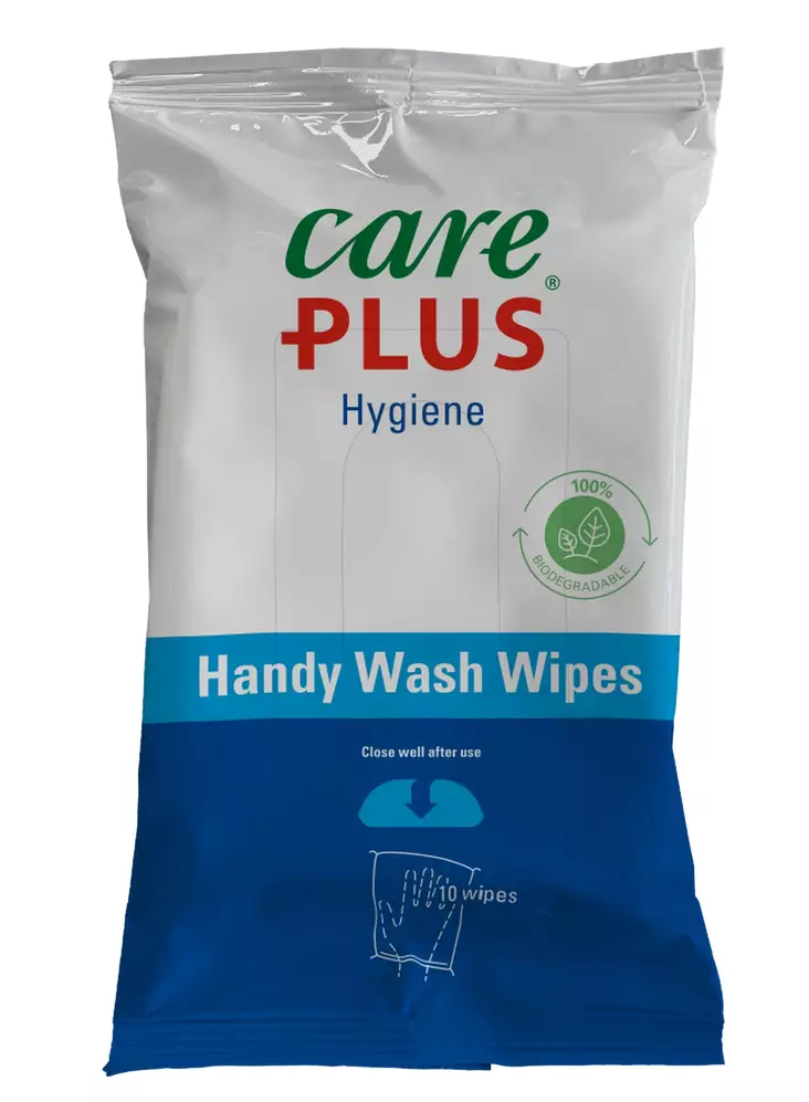 Care Plus Hygiene Handy Wash Wipes - Hygien och kemikalier - 8714024348704 - 1
