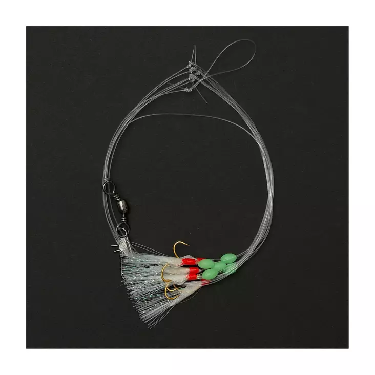 DAM Searig 2 Herring Real Skin UV 140cm - Sabiki- & makrillriggar - 5706301614414 - 1
