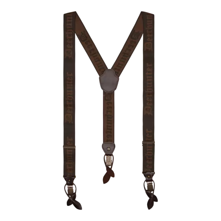 Deerhunter Combi Braces with Button and Clips Walnut - Övriga jaktkläder - 5702827157534 - 1