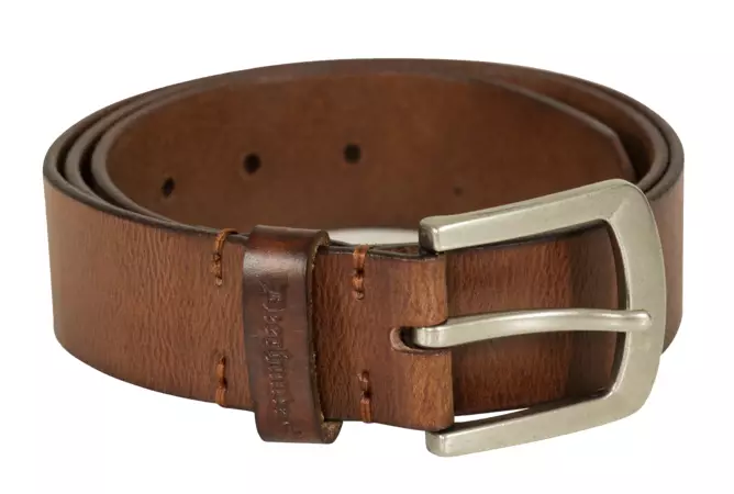 Deerhunter Leather Belt Cognac Brown - Övriga jaktkläder - 5702827148334 - 1