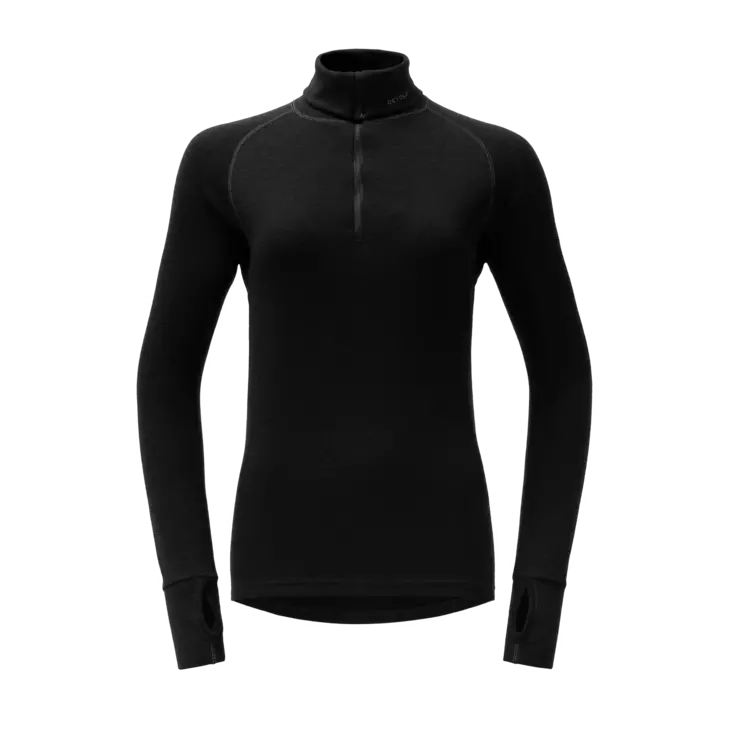 Devold Expedition Merino 235 Zip Neck Women's Black - Undertröjor - 7028567100554 - 1
