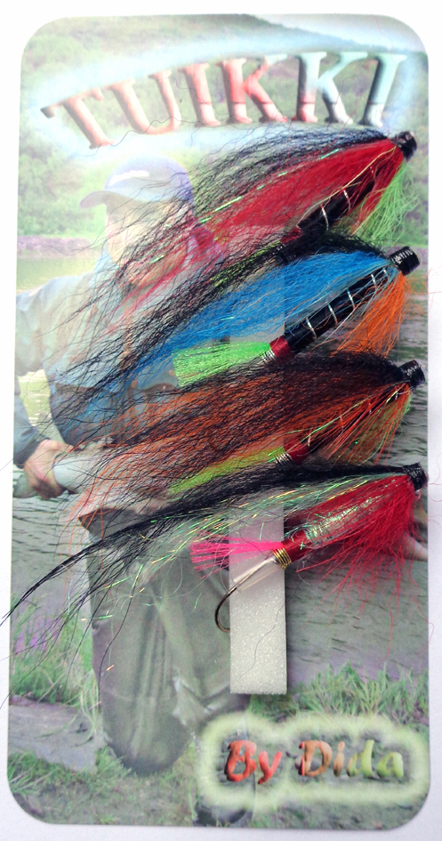 Dida Tuikki Tubefly Assortment 4pcs - Flugsortiment - 6430010610984 - 1