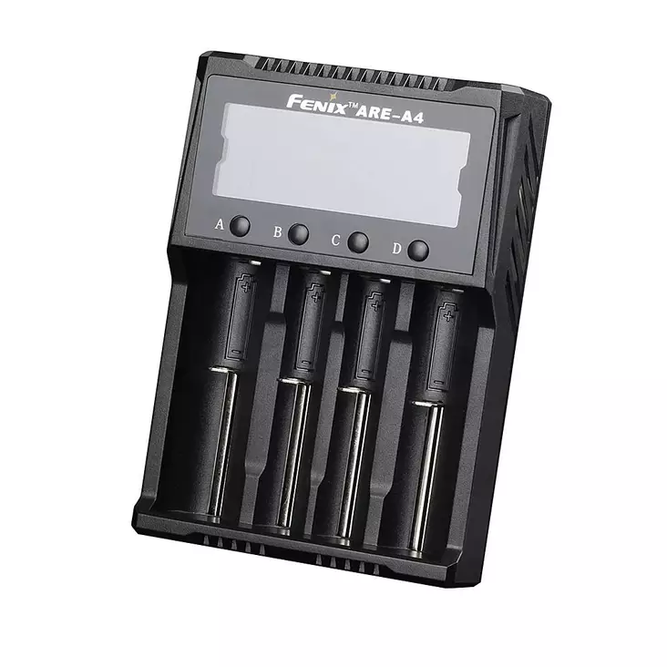 Fenix ARE-A4 18650 Batteriladdare för 4 Batterier - Ficklampor och sökarljus - 6942870306414 - 1