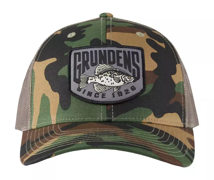 Grundens Crappie Patch Trucker Camo - Truckerkepsar - 0840316335584 - 1