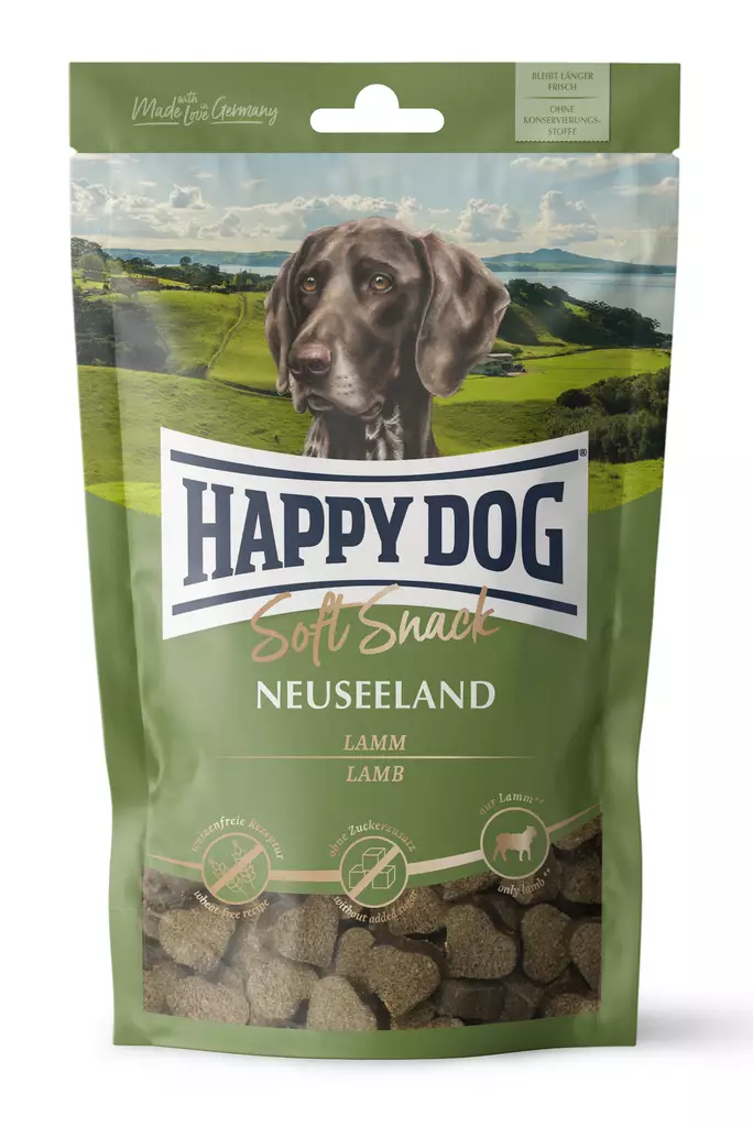 Happy Dog Soft Snack Neuseeland 100g - Happy Dog Snack -träningsgodis - 60684 - 1