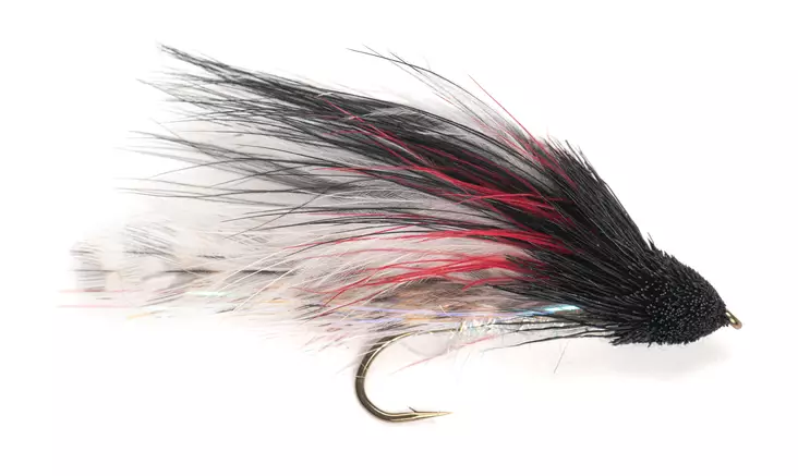Marabou Muddler Black/White Streamer - Streamers och leech - 8859202536594 - 1
