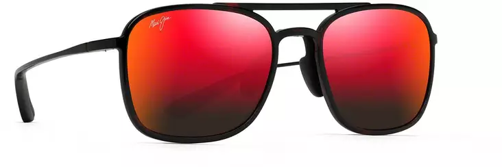 Maui Jim Keokea - Red Black Tortoise with Hawaii Lava Lens - Plastlinser - 603429070304 - 1