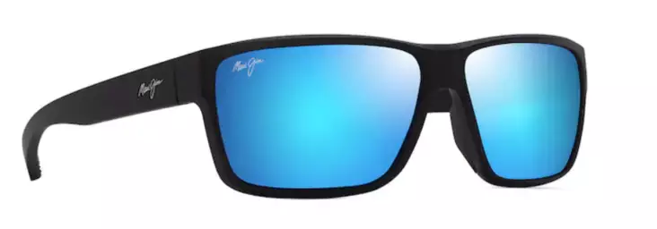 Maui Jim Uila Black Matte Blue Hawaii - Glaslinser - 603429079604 - 1