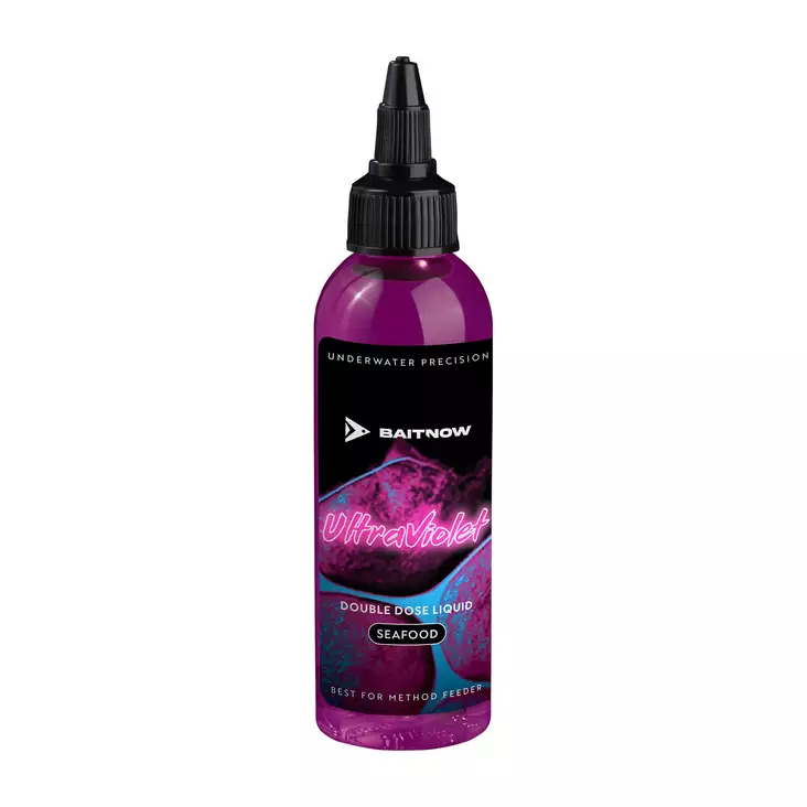 Mikado BaitNow Double Dose Ultra Violet 100ml - Aromer & flytande lockmedel - 5900637153474 - 1