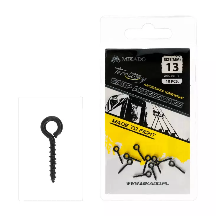 Mikado Boilie Screw 13mm - Betesskruvar - 5900637685524 - 1