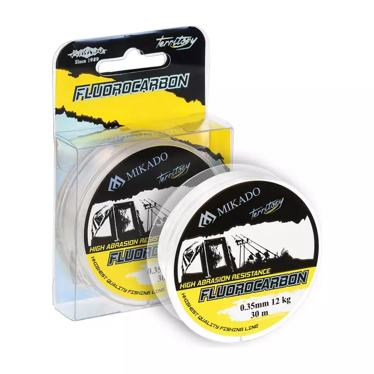Mikado Fluorocarbon Carp Territory 30m - Fluorocarbon & styv mono - 5900637815624 - 1