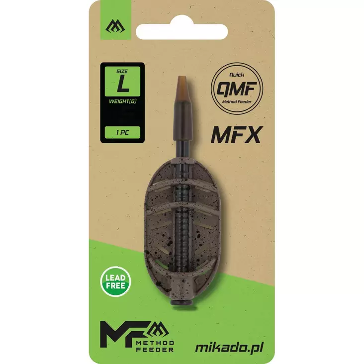 Mikado Method Feeder MFX Q.M.F. L 1 pcs - Platta & hybrid-method feedrar - 5900637126874 - 1