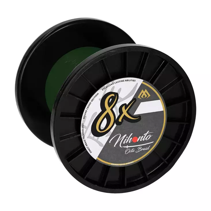 Mikado Nihonto Octa Braid 900m Green - Flätade linor - 5900637814894 - 1
