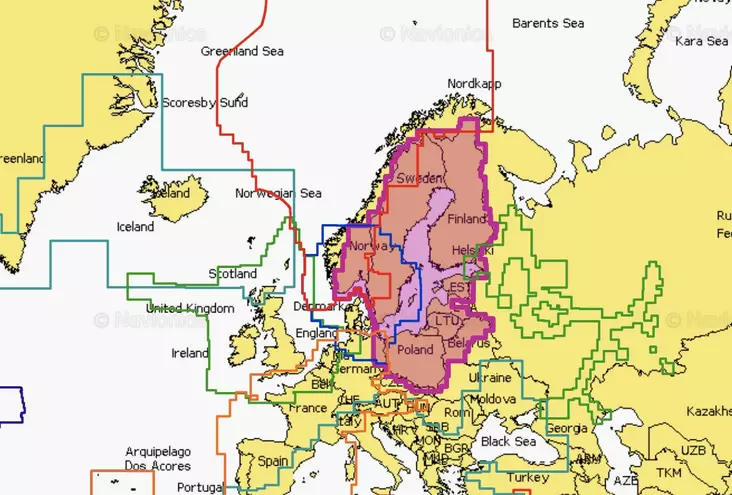 Navionics Updates Pre - Kartor - 8054242909104 - 1