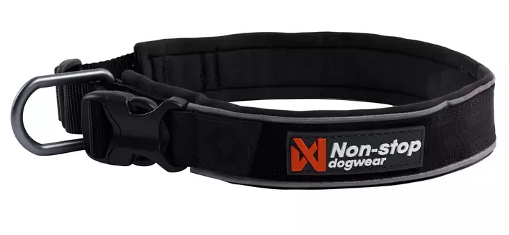 Non-stop Dogwear Roam Collar Black - Hundhalsband - 7071652034524 - 1