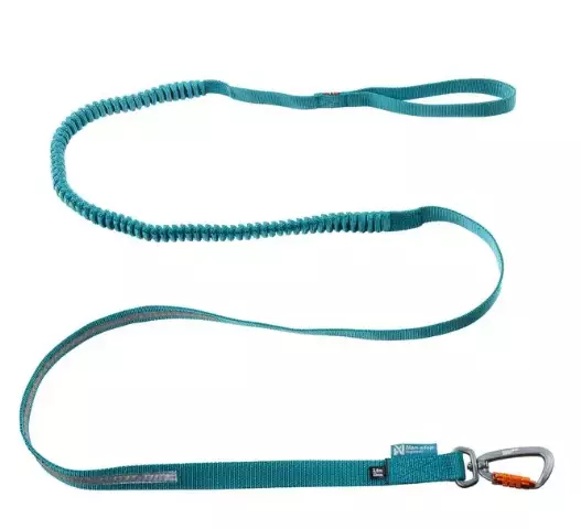 Non-stop Touring Bungee 23mm 3,8m Teal - Hundkoppel - 7071652154024 - 1