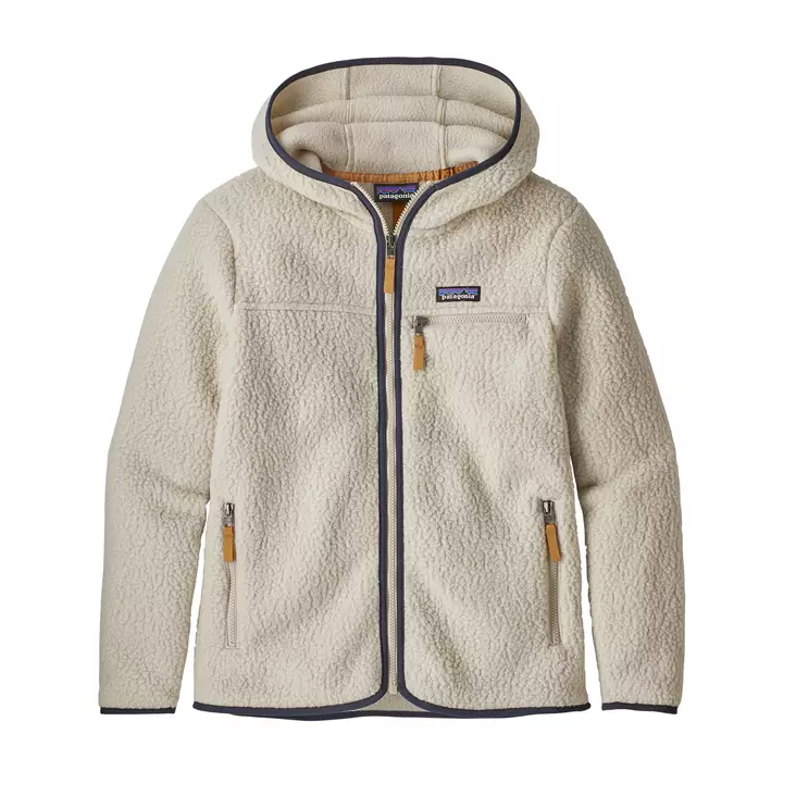 Patagonia W's Retro Pile Hoody Pelican - Fleecetröjor - 192964100084 - 1