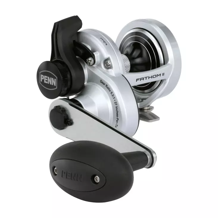 Penn Fathom II Lever Drag 15 - Trolling- & spakbromsrullar - 031324283404 - 1