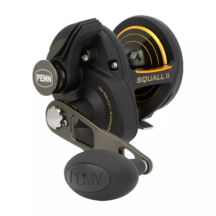 Penn Squall II Lever Drag 30 - Trolling- & spakbromsrullar - 031324290754 - 1