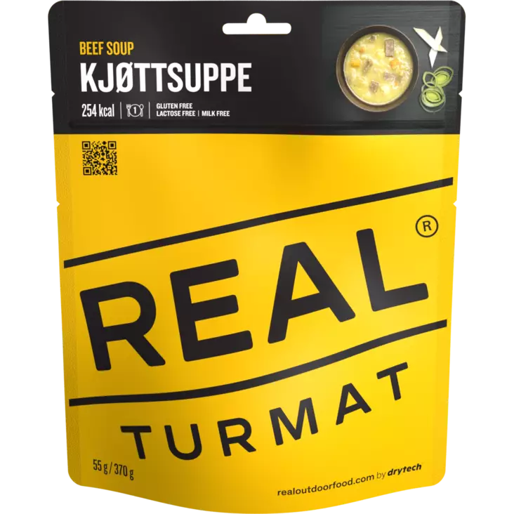 Real Turmat Beef Soup - Campingmat - 7036480053314 - 2