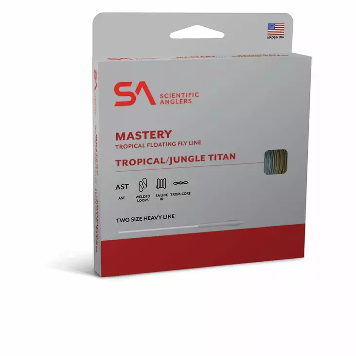 Scientific Anglers Mastery Jungle Titan Taper - Flytlinor - 840309127004 - 2
