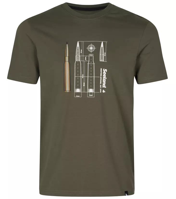 Seeland Bullet T-Shirt Grape Leaf - Jägartröjor - 5714733651914 - 1