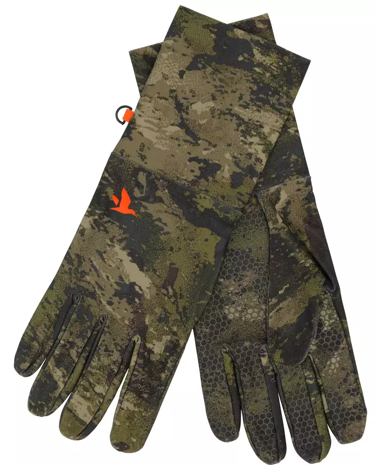 Seeland Scent Control Camo Gloves InVis Green - Jägarhanskar - 5714733549204 - 1