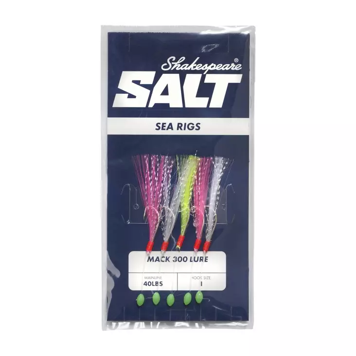 Shakespeare Mack 300 Lure - Sabiki- & makrillriggar - 043388130754 - 1