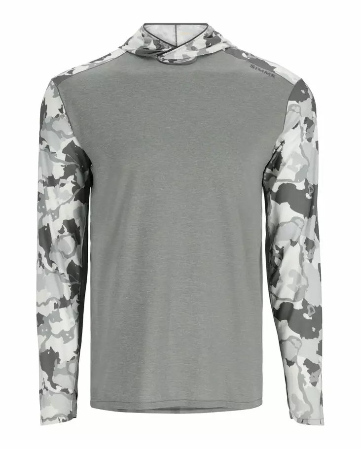 Simms Bugstopper SolarFlex Hoody Cinder Regiment Camo Cinder - Huvtröjor - 694264615294 - 1