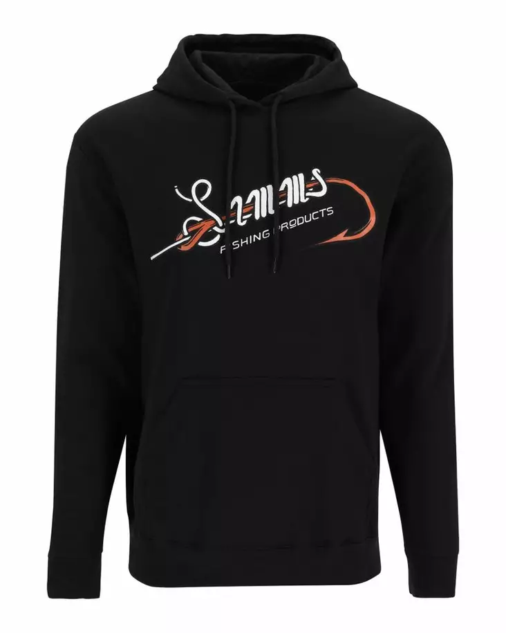 Simms Hook and Loop Hoody Black - Huvtröjor - 694264667354 - 1