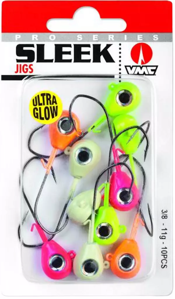 VMC Sleek Jig Glow - Jiggskallar - 3422993063324 - 1