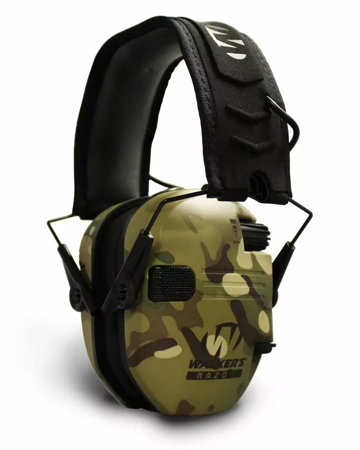 Walker's Razor Slim Electronic Ear Muff Multicamo - Hörselskydd - 888151017814 - 2