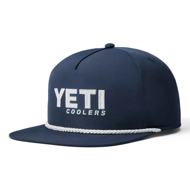 Yeti Flat Brim Rope Hat Navy - Kepsar - 888830270844 - 1