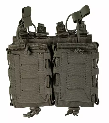 5.11 Flex Double Multi Caliber Pouch Green - Magasinfickor för gevär - 888579913095 - 1