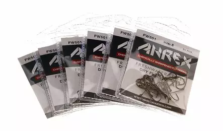 Ahrex FW501 Dry Fly Traditional Barbless - Hullinglösa - 023534437555 - 2