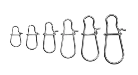 Berkley Finesse Snaps size 0 - 8 kg 25pc - Lås & lekande - 028632943625 - 1