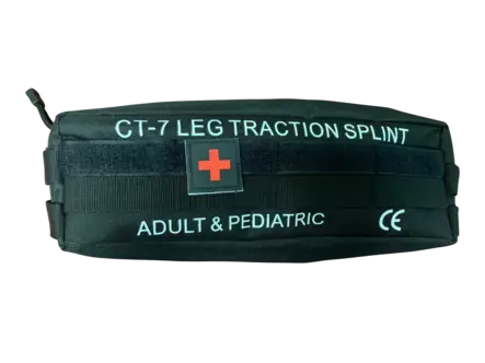 Faretec CT-7 Leg Traction Splint Black - Första hjälpen-tillbehör - 6438407018085 - 1