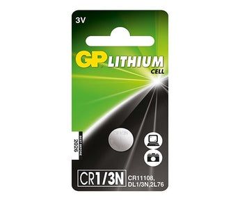 GP Lithium cell CR1/3N - Batterier och powerbanker - 4891199028175 - 1