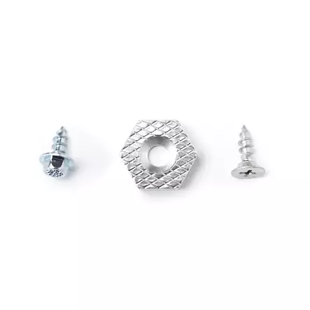 Grundens HEXAGRIP Cleat & Stud Puck Pack Silver - Dubbar - 0840316311595 - 2
