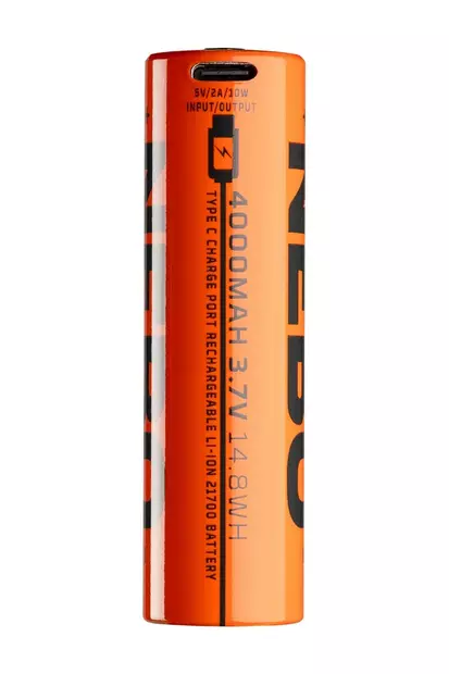 NEBO Rechargeable Battery 21700 4000MAH - Belysningstillbehör - 5060945232145 - 2
