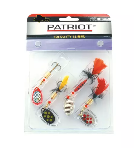 Patriot Lajitelma 4kpl Ahven - Betessortimenter - 6417512400565 - 1