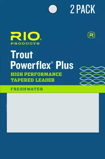 Rio Powerflex Plus 2 Pack 9' - Taperade Nylon -tafsar - 730884544085 - 1