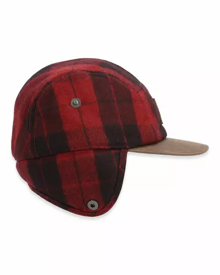 Simms Coldweather Cap Red Buffalo Plaid - Kepsar - 694264633205 - 2