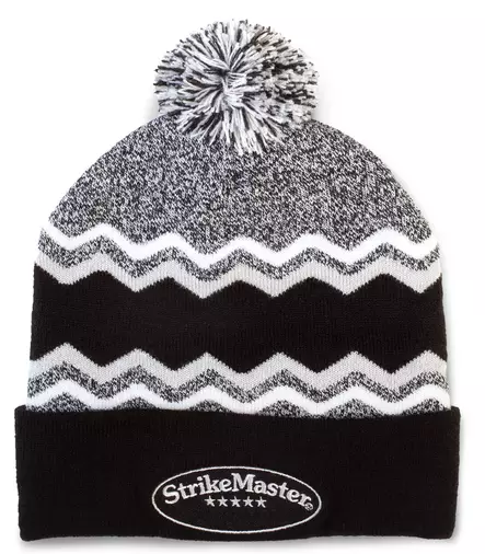 Strikemaster Beanie Black Grey White - Mössar - 043253122785 - 1