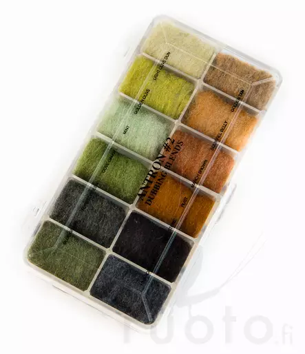 Wapsi Antron Dispenser II -dubbinglajitelma - Dubbing sortimentsatser - 053526352085 - 1