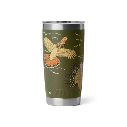 Yeti Rambler 20oz Tumbler Upland Bird Olive - Termosflaskor och -muggar - 888830712375 - 2