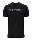 Simms Shroud Fill Logo T-Shirt Black - T-shirts herr - 694264678565 - 2