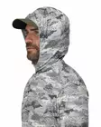Simms Bugstopper Solarflex Hoody - Shroud Sterling - Huvtröjor - 694264679715 - 2