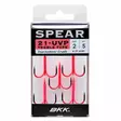 BKK Spear-21 UVP Treble 5pcs #1/0 - Krokar - 6941780959895 - 1